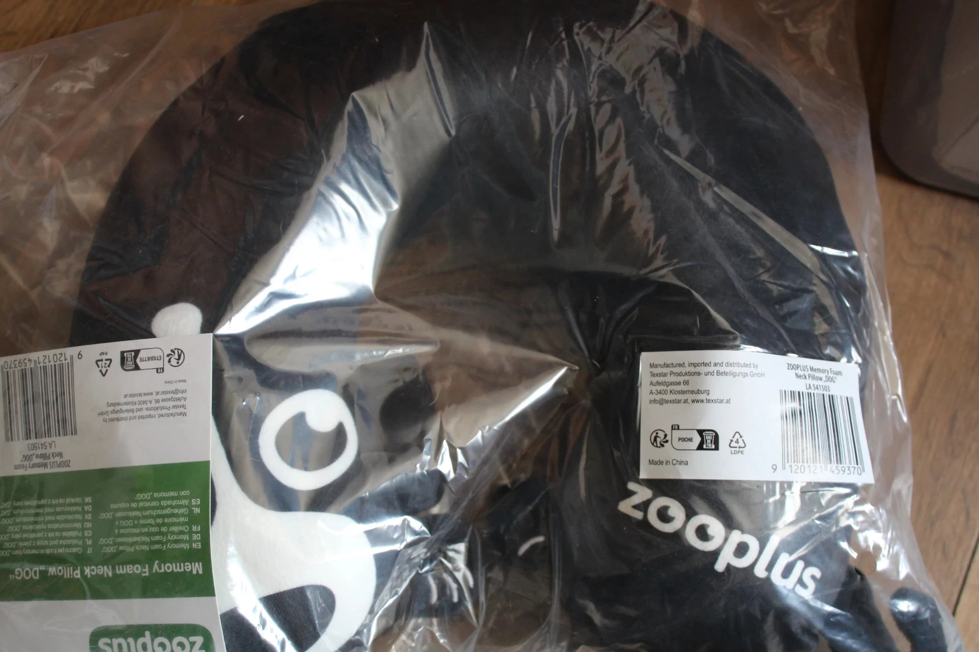 Oreiller de viaje de memoria Zooplus - Nuevo – photo 2